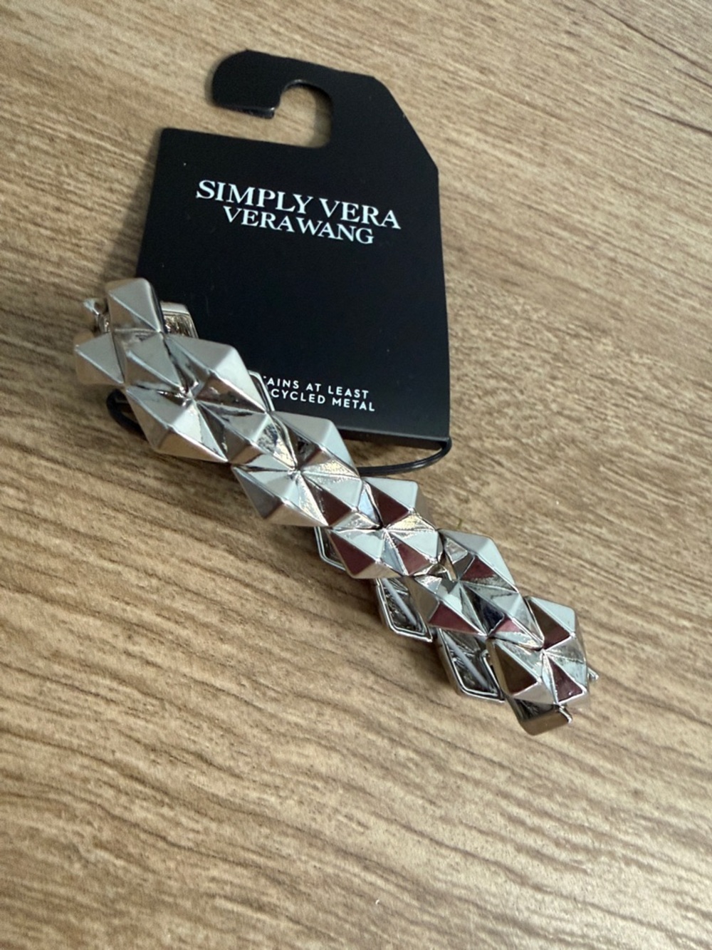 Simply Vera VeraWang Silver Tone Stretch Bracelet